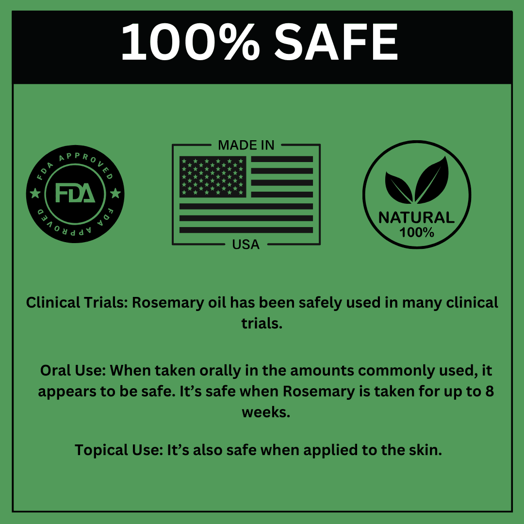 Rosemary Hair Regrowth Oil 1oz by Nubian Nutrified, Hair Care - Replenish & Regrow Haircare Nourishing Comfort Conditioner Beard loss treatment - Nubian Nutrified