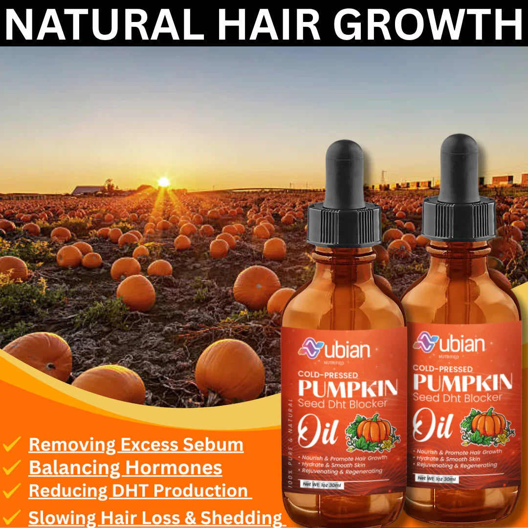 DHT Blocker Pumpkin Seed Oil | Organic DHT Blocker For Women & Men