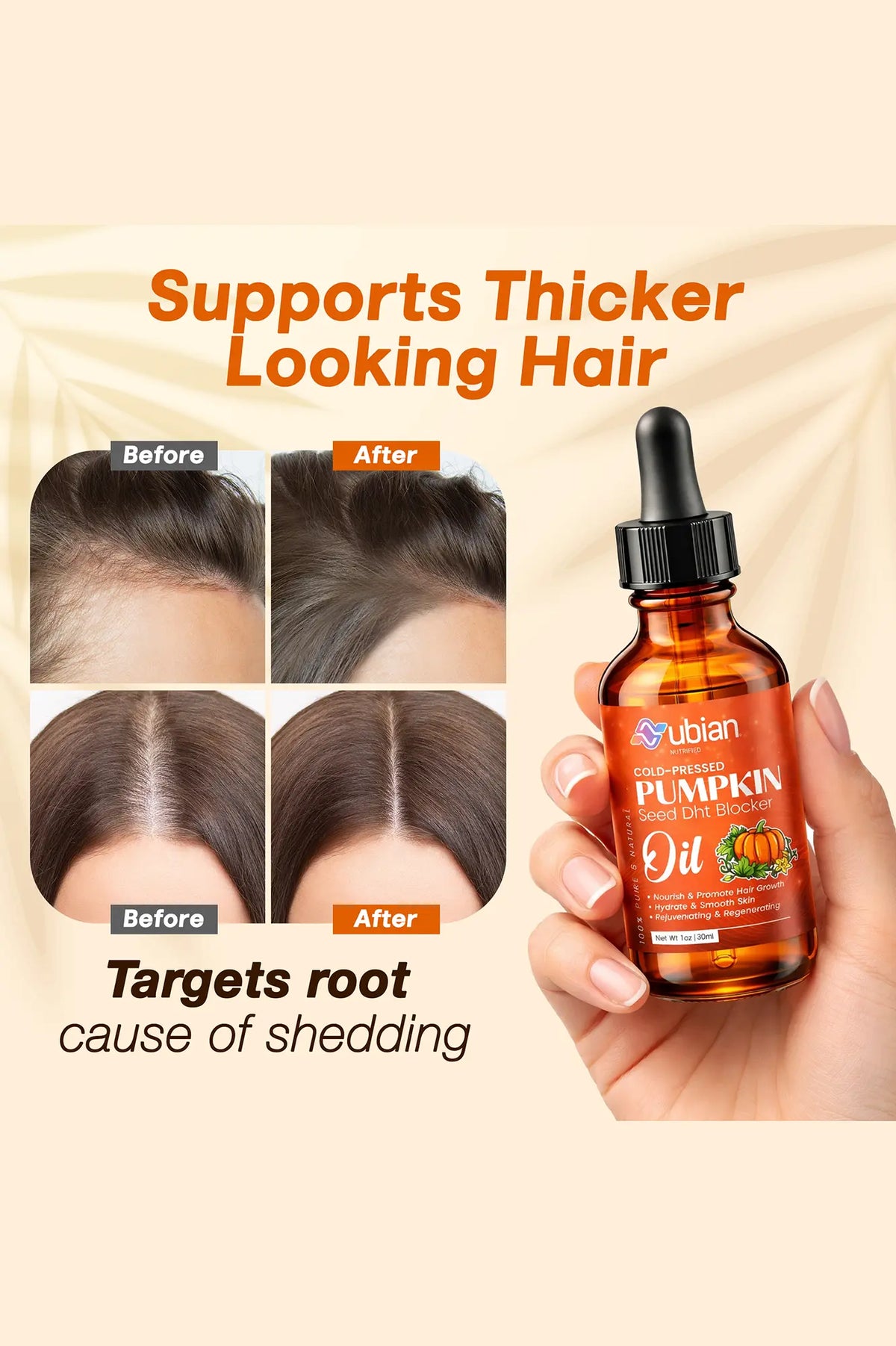 DHT Blocker Pumpkin Seed Oil - Nubian Nutrified