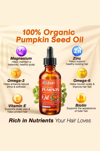 DHT Blocker Pumpkin Seed Oil - Nubian Nutrified