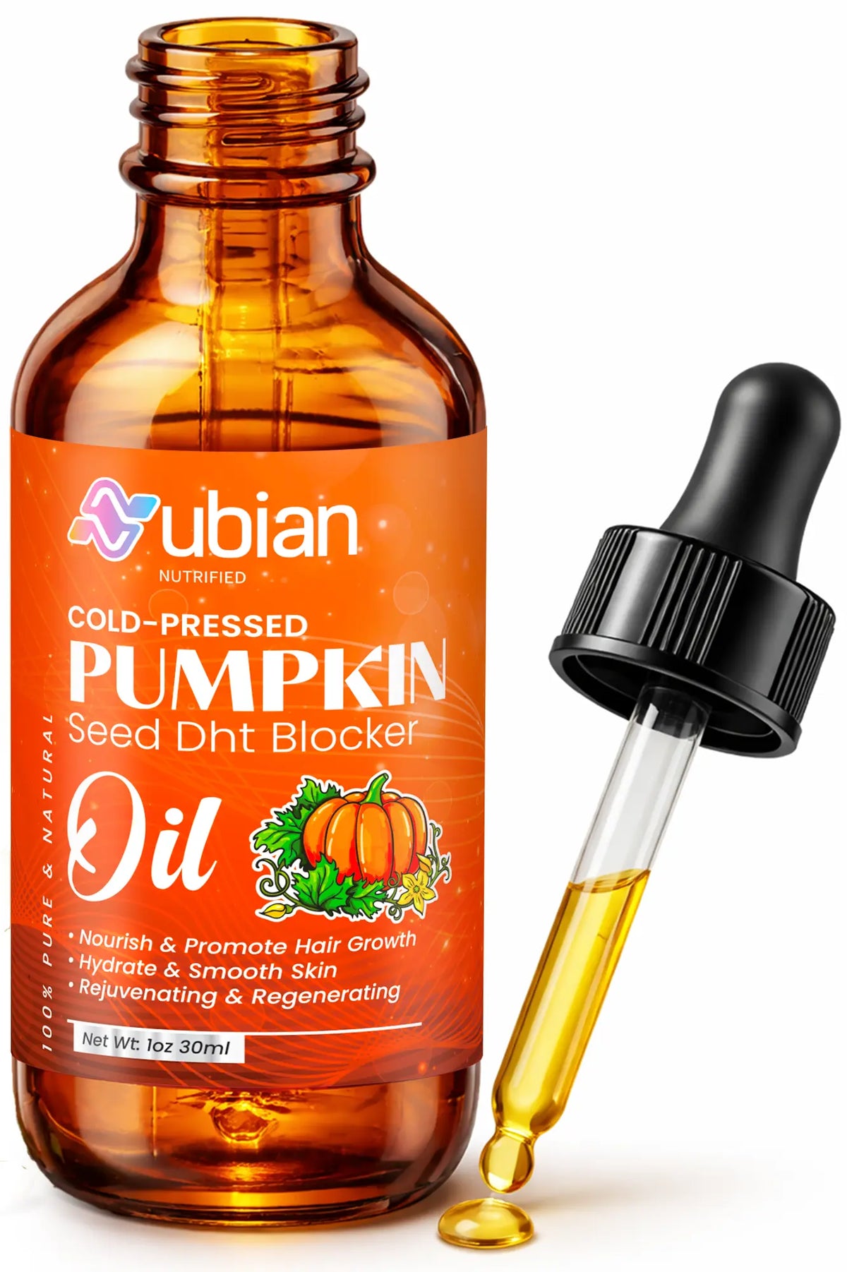 DHT Blocker Pumpkin Seed Oil - Nubian Nutrified