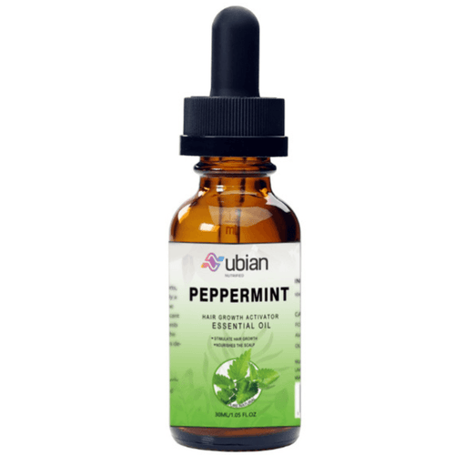 Peppermint Hair Growth Oil 1oz by Nubian Nutrified, Hair Care - Replenish & Regrow Haircare Nourishing Comfort Conditioner Beard loss treatment Repair - Nubian Nutrified