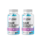 Nubian Nutrified Hair Growth Supplement - Collagen Gummy Beauty Supplement with 12 Unique Nutrients & 60 Capsules for Hair and Nail Care - Nubian Nutrified