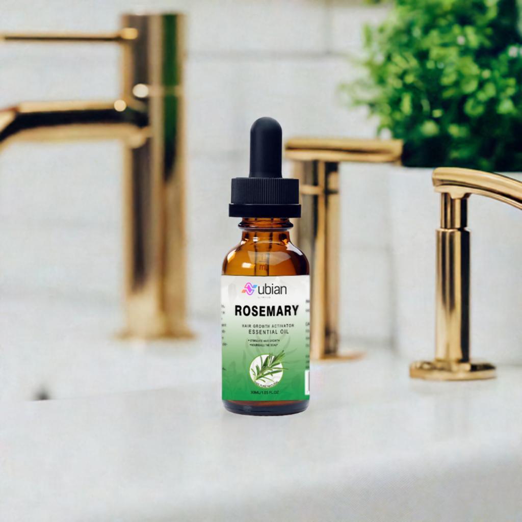 Rosemary Hair Regrowth Oil 1oz by Nubian Nutrified, Hair Care - Replenish & Regrow Haircare Nourishing Comfort Conditioner Beard loss treatment - Nubian Nutrified